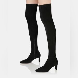 Aquazzura Sleek Black Over-the-Knee Boots